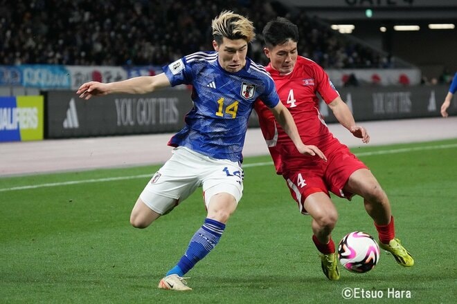 伊東純也のいない日本が１-０で勝利も…弱点が露呈！【FIFAワールドカップ 2026アジア2次予選  日本代表vs北朝鮮代表】原悦生PHOTOギャラリー｢サッカー遠近｣の画像008