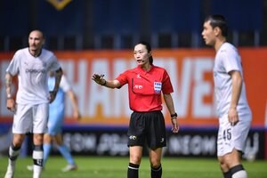 大住良之の「この世界のコーナーエリアから」第90回「女性審判員の未来」(1) 選手時代から見えていた「カタール・ワールドカップ参加」山下良美主審の才能の画像