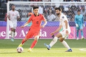 久保建英の親友が２得点！日本の永遠のライバルが辛勝！【PHOTOギャラリー AFCアジアカップ 韓国代表vsバーレーン代表 2024年1月15日 20:30キックオフ】（渡辺航滋撮影）の画像