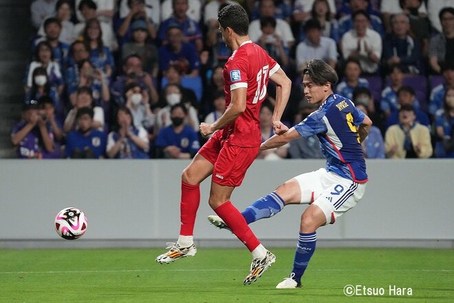 新婚・堂安律らの活躍でW杯アジア2次予選を6試合無失点！バイエルンに旅立つ伊藤洋輝と遭遇【日本代表vsシリア代表】原悦生PHOTOギャラリー｢サッカー遠近｣の画像001