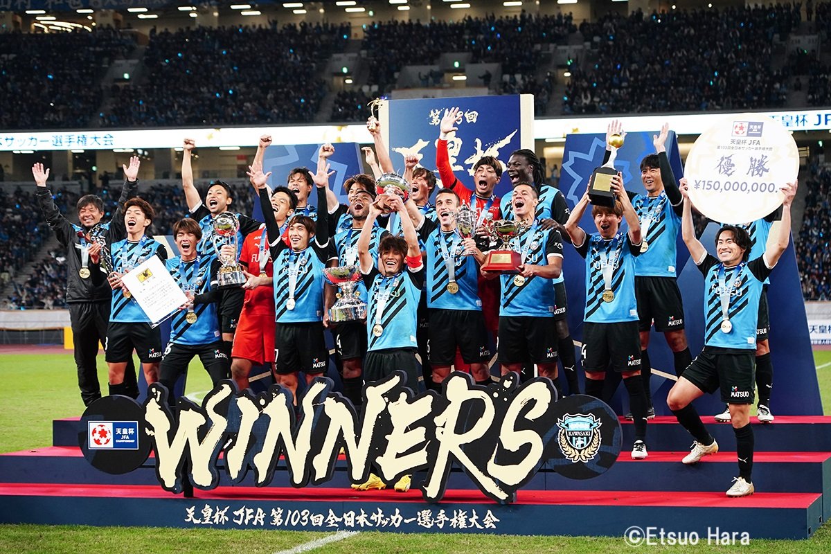 画像・写真：川崎フロンターレ天皇杯優勝！GKチョン・ソンリョンの読み
