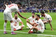両エースが芸術的ゴール！点取り合戦を制してカタールが決勝進出！【AFCアジアカップ イラン代表vsカタール代表 2024年2月8日 0:01キックオフ】（渡辺航滋撮影）の画像