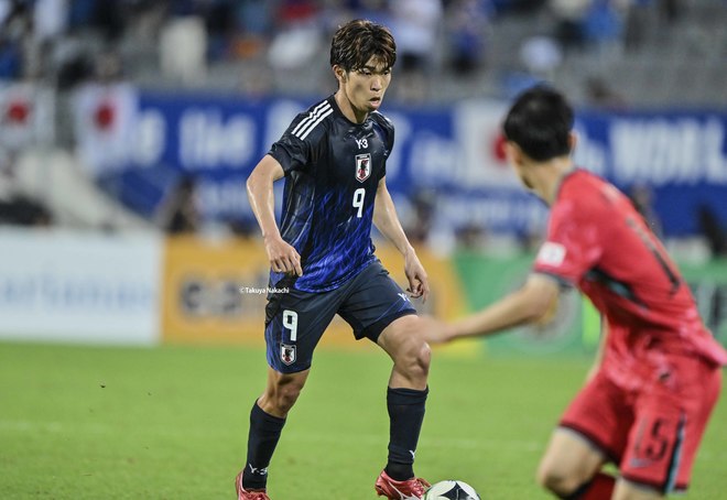 【宮代大聖アルバム】FW宮代大聖の韓国戦で先発出場した写真33枚！ サッカー日本代表がE-1連覇を達成した記念試合での現地写真「日本代表ー韓国代表」の画像035