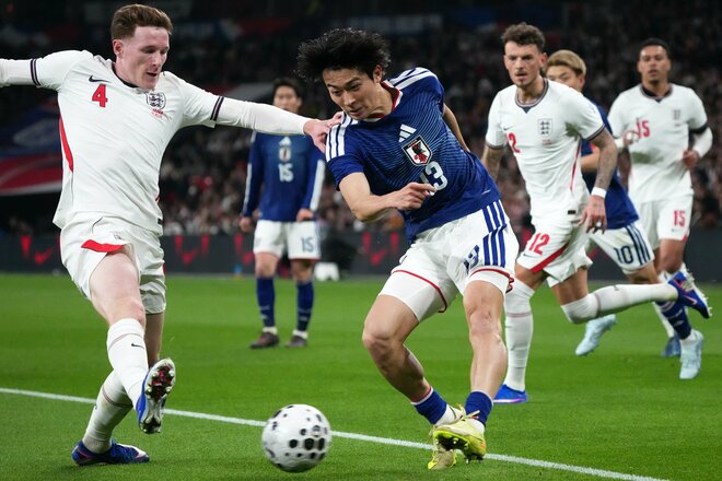 【現地写真100枚】伊東純也＆三笘薫の決勝弾から駆けつけた南野拓実＆遠藤航の姿まで！初招集、復活組、主力組も躍動！森保ジャパン｢英国遠征｣厳選ショットの画像083