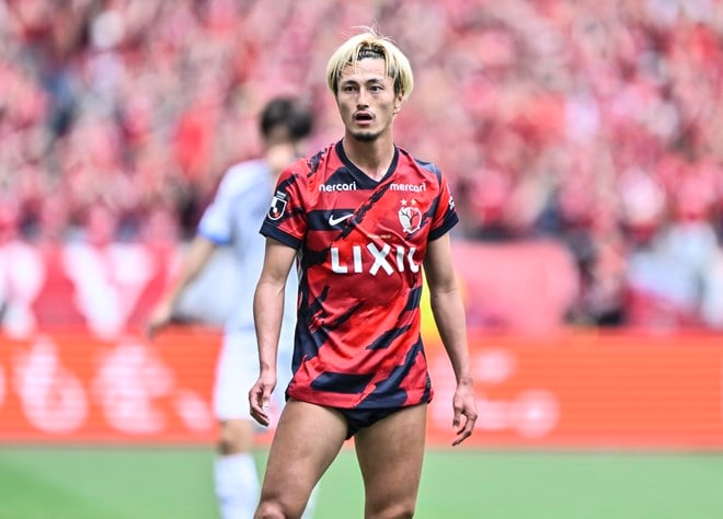 「神過ぎる」「痺れたねぇ」J1鹿島FW鈴木優磨の国立ピッチを美しく切り裂く“極上のロングスルーパス”に反響!「これぞメッセージ付きのパス」「完璧なパス」の声!の画像