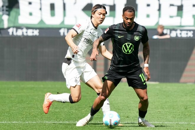 サッカー日本代表DF板倉滉に下された｢厳しい採点｣に異議アリ！　20歳FW福田師王は与えられた短い時間に全集中も…｢難しい今後｣【ボルシアMG vs ヴォルフスブルク】PHOTOギャラリーの画像004