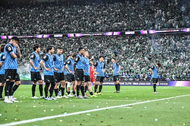 【川崎フロンターレアルバム】ACLE決勝での高井幸大の写真41枚！ フル出場も敗れ、試合後には涙を見るなど悔しさを露わに「アル・アハリー川崎フロンターレ」の画像001