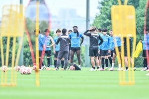 【J1川崎が反転攻勢に生かす6月の中断期間(1)】いつもとは違った練習メニューを採り入れ、上積み図る。鬼木監督は「技術レベルをもう一つ上げたい」と意図明かすの画像