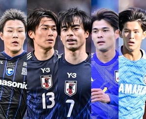 【どこよりも早い2026年北中米W杯・26人を予想。前回経験者大量選出は不動か？(2)】サプライズ選出が期待される佐野海舟。坂本一彩、後藤啓介、塩貝健人ら若手の抜擢は？の画像
