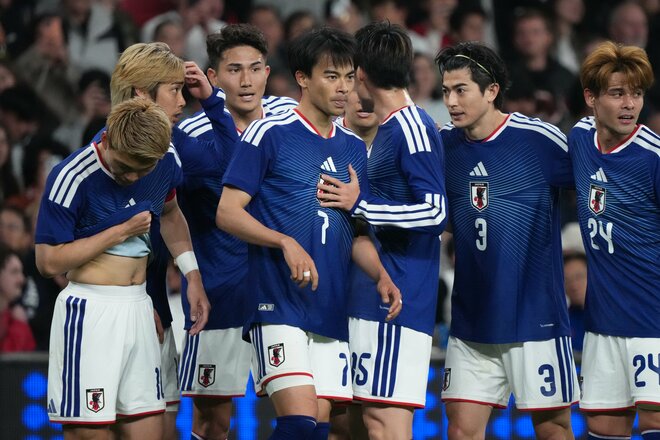 【現地写真100枚】伊東純也＆三笘薫の決勝弾から駆けつけた南野拓実＆遠藤航の姿まで！初招集、復活組、主力組も躍動！森保ジャパン｢英国遠征｣厳選ショットの画像080