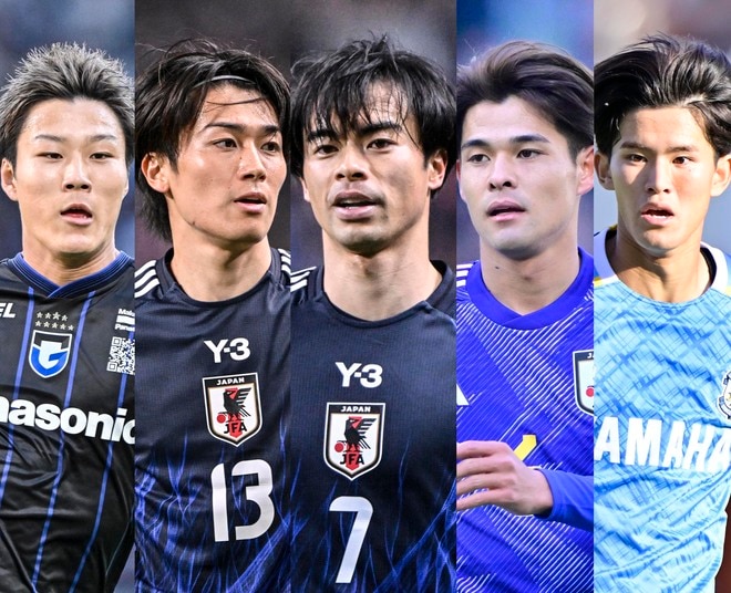【どこよりも早い2026年北中米W杯・26人を予想。前回経験者大量選出は不動か?(2)】サプライズ選出が期待される佐野海舟。坂本一彩、後藤啓介、塩貝健人ら若手の抜擢は?の画像