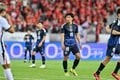 【試合アルバム】川崎フロンターレFW山田新の代表デビュー48枚の試合写真！ 韓国・龍仁で日本代表ユニフォームを着用したプレー写真「日本代表ー香港代表」の画像007