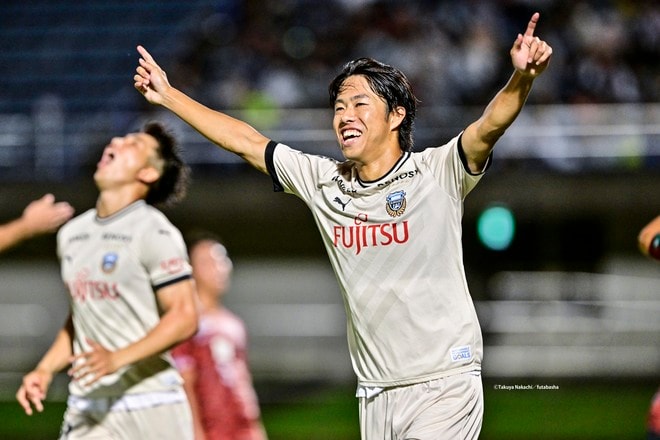 【天皇杯】川崎・佐々木旭が、ベンチメンバーを発奮させた“瀬川祐輔の振る舞い”明かす！ 高知戦の決勝点に、「あそこは来るなって思っていた」の画像