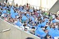 パリ五輪・サッカー日本代表サポーターが試合会場スタジアムを「青いゴミ袋でジャック」した衝撃アイデア！ フランス＆対戦相手のファンも巻き込んで“まさかの光景”作り上げるの画像023