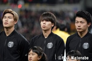 【日本代表VSＵ－24日本代表「夢バトル」(2)】田中碧・遠藤航・久保建英のケミストリー、三笘薫VS山根視来…見所満載！の画像