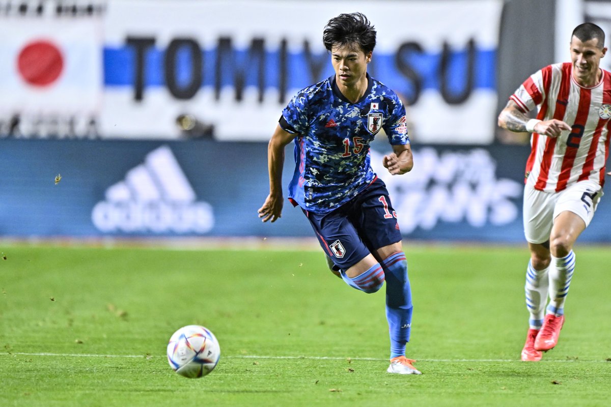 サッカー日本代表「鷺沼兄弟が“かわいすぎる横並び”」パラグアイ戦後の