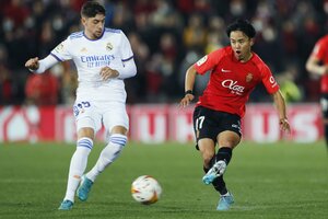 久保建英のレアル・マドリード戦｢評価｣は?スタメン出場もマジョルカは｢白い巨人｣に屈する…｢サッカー日本代表の至宝｣への海外メディアからの｢評価｣とは?【動画】の画像