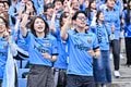 【サポーターアルバム(3)】G大阪戦での観客席＆入場時の川崎フロンターレのサポーター写真77枚！選手と手をつないだ子どもたちなど現地写真「川崎フロンターレーガンバ大阪(3)」の画像064