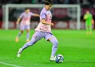 PHOTOギャラリー「ピッチの焦点」三笘薫、久保建英らサッカー日本代表「合宿３日目」練習【2023年9月6日】（渡辺航滋撮影）の画像