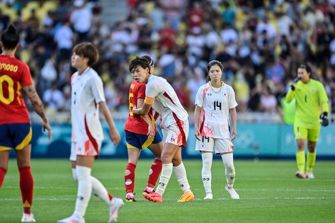 なでしこジャパン、パリ五輪で黒星発進……藤野あおばの直接FKで鮮やかに先制するも、スペイン代表にボールを支配され完敗の画像