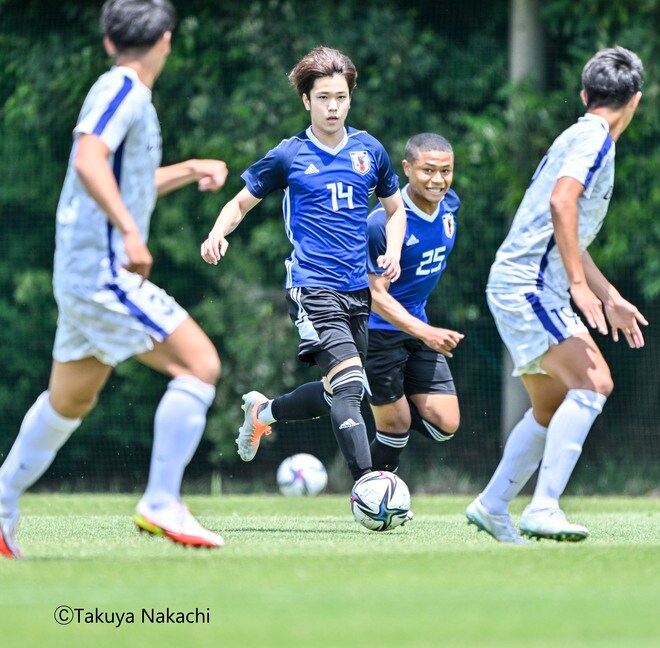 松木玖生出場「U-21サッカー日本代表候補」が大学選抜と対戦！ 前後半で全員入れ替えの「２種類の4-3-3」も無得点の画像002