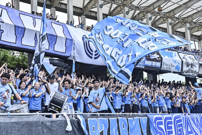 【サポーターアルバム】等々力連勝をアシストした「川崎フロンターレの試合前のサポーター写真83枚」！ 2万2070人が駆け付け圧巻の応援見せた「川崎フロンターレーセレッソ大阪」の画像068