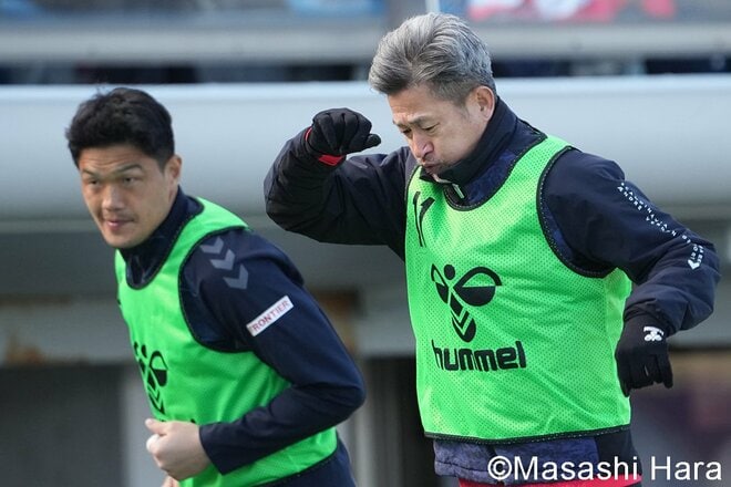 59歳10日、カズ最年長出場記録更新も…｢もっと努力しないと｣、キングの雄姿に本拠地5353人が大熱狂【福島ユナイテッドvs長野パルセイロ】激闘PHOTOギャラリーの画像002