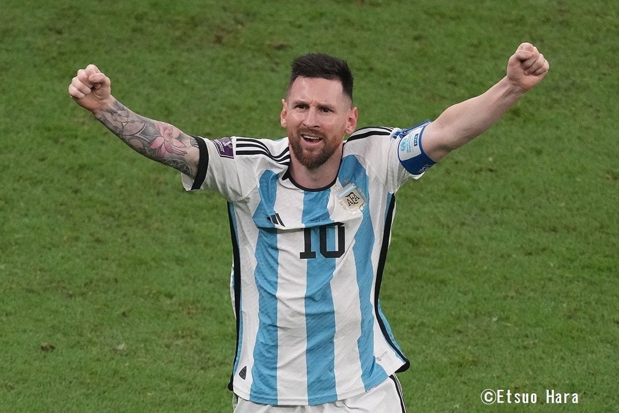 画像・写真:リオネル・メッシがついに戴冠!キリアン・エムバペとの激闘決勝戦を制してW杯優勝【カタールワールドカップ アルゼンチン代表vs ...