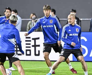 画像 写真 サッカー日本代表練習風景 2601 日本代表 ニュース サッカー批評web