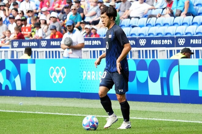 パリオリンピック男子サッカー日本代表「激闘の記録」PHOTOギャラリー52枚　準々決勝スペイン戦　32年ぶりの金メダルに輝いた世界王者と激闘！エース細谷真大「美しい」同点ゴールは幻に…の画像009
