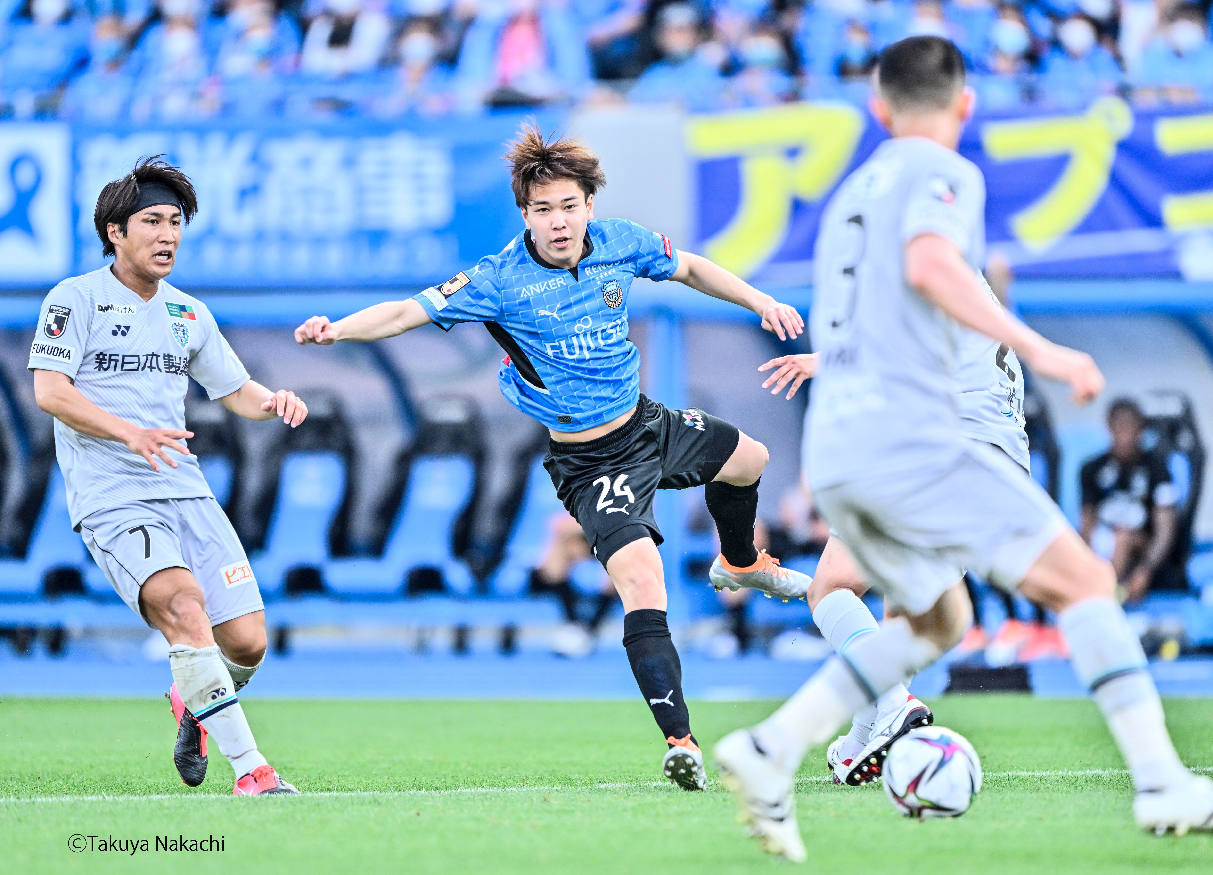 かわいい と 尊い が渋滞 川崎の選手が試合後に披露した 献血カチューシャ姿 若きドリブラー がsnsで注目の的に 概要 Jリーグ 国内 ニュース サッカー批評web