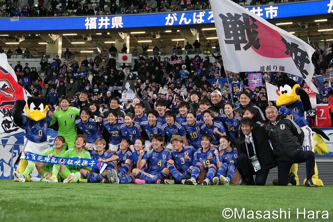 なでしこジャパンが北朝鮮代表を破ってパリ五輪へ！　PHOTOギャラリー 【パリ五輪サッカー女子アジア最終予選 日本代表vs北朝鮮代表 2024年2月28日 18:34キックオフ】の画像009