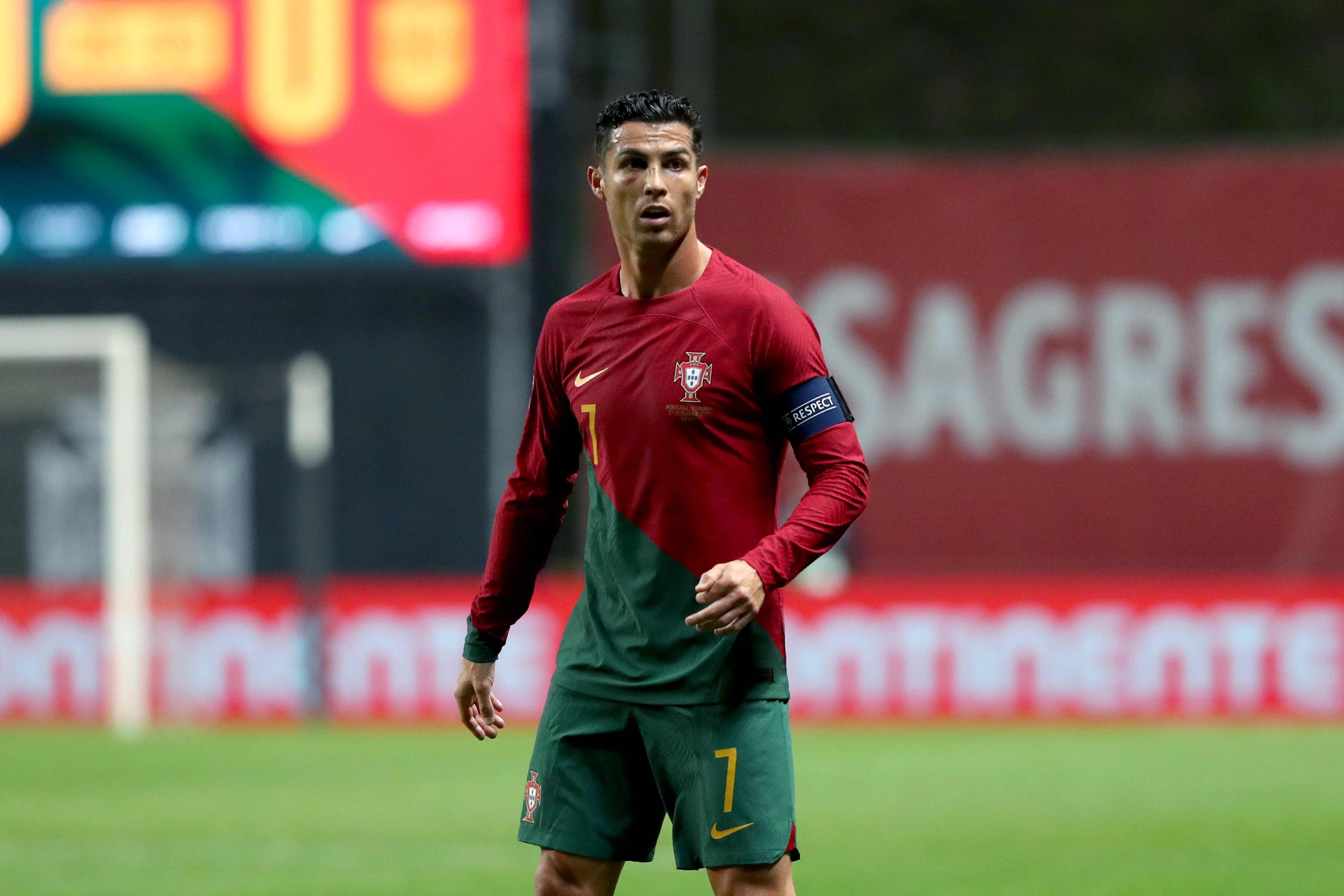 2022カタールW杯 ポルトガル代表 クリロナ オーセンティックユニフォームL-