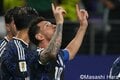 ｢神｣メッシが貫禄＆絶妙の直接FK弾でW杯史上初の7試合連続ゴール！ W杯連覇を目指すアルゼンチン代表の進撃＆スタンドからのメッシコール【アルゼンチン代表vsヨルダン代表】激闘PHOTOギャラリーの画像009