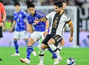 【主将・遠藤航が語る森保ジャパンの現在地(1)】「ドイツ戦の方が今の自分たちの立ち位置を測るっていう意味ではすごく重要」…昨年完敗のチュニジアには「勝たなければいけない」の画像