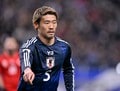 【試合アルバム】「サッカー日本代表―バーレーン代表」森保ジャパン、鎌田大地、久保建英、伊東純也ら躍動でW杯出場決定試合のプレー写真「中地拓也 撮影写真」の画像004