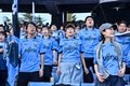 【サポーターアルバム】平日ナイターの試合前から駆け付けた川崎フロンターレのサポーター写真84枚！ 夕日に照らされながらの等々力ショット「川崎フロンターレー横浜FC」の画像072