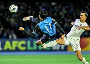 「格好よく決められたんで良かった」川崎・小林悠が振り返る圧巻ボレー弾！ アシストが消えた遠野大弥にはある食事の約束ですでに手打ち済みの画像