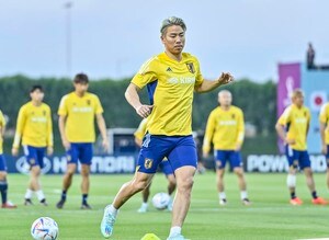 「コースとか技術とか関係なく気持ちで押し込む」サッカー日本代表FW浅野琢磨がドイツ代表GKノイアーからゴール宣言！ 「最後に必要なのは気持ち」と、カタールW杯初戦へ戦意を高める！の画像