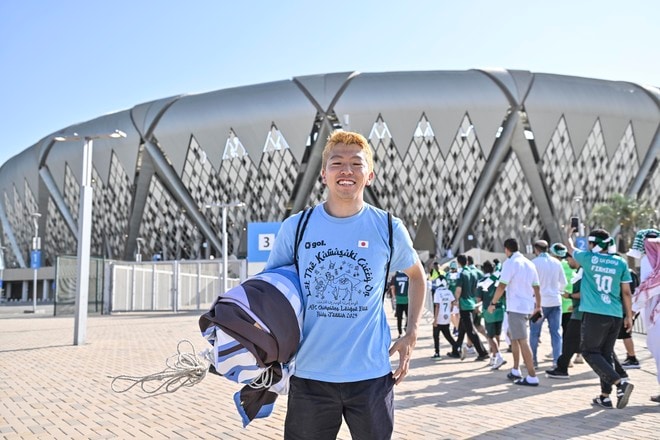【サポーターアルバム】川崎のアジア王者を願って、ACLE決勝直前にスタジアム前で撮影した83枚のサポーター写真！ 「アル・アハリー川崎フロンターレ」の画像019