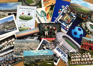 大住良之の「この世界のコーナーエリアから」第123回「サッカージャーナリストが『絵はがきじいさん』をする理由」(1)きっかけは2012年のロンドン・オリンピックの画像