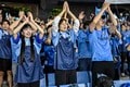 【サポーターアルバム】水曜開催の横浜FC戦に2万人が駆け付けた川崎フロンターレのサポーター写真47枚！ 勝利後の笑顔ショット「川崎フロンターレー横浜FC」の画像041