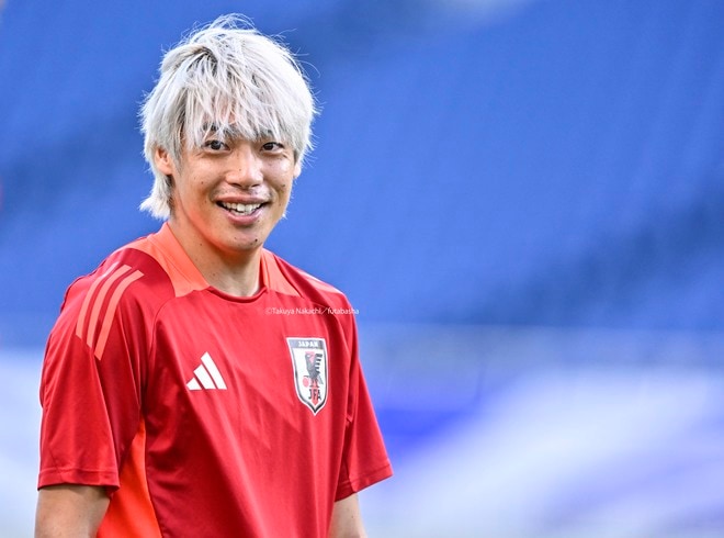 【現地撮】伊東純也のW杯最終予選・中国戦前日のトレーニング写真17枚！ サッカー日本代表の難しい初戦を前に笑顔見せたの画像