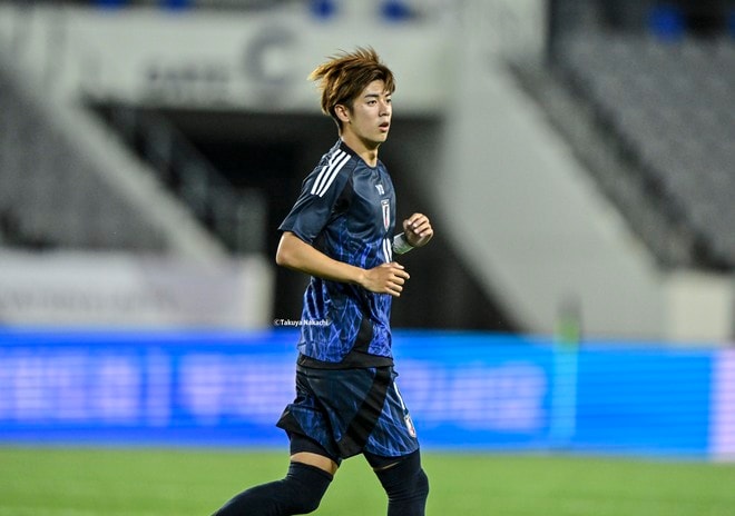 【試合アルバム】川崎フロンターレFW大関友翔の20歳での代表デビューの試合写真45枚！ 堂々のプレーで躍動披露「日本代表ー香港代表」の画像021