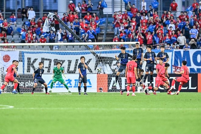 【宮代大聖アルバム】FW宮代大聖の韓国戦で先発出場した写真33枚！ サッカー日本代表がE-1連覇を達成した記念試合での現地写真「日本代表ー韓国代表」の画像002
