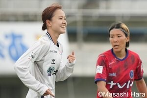 WEリーグ得点王が“莉胡ジェリーナ・ジョリー”に！なでしこFW23歳が｢マレフィセント｣へ変身！｢エースになんてことを…｣｢とっても魔女だ｣｢いつもはカワイイ〜のに｣の画像