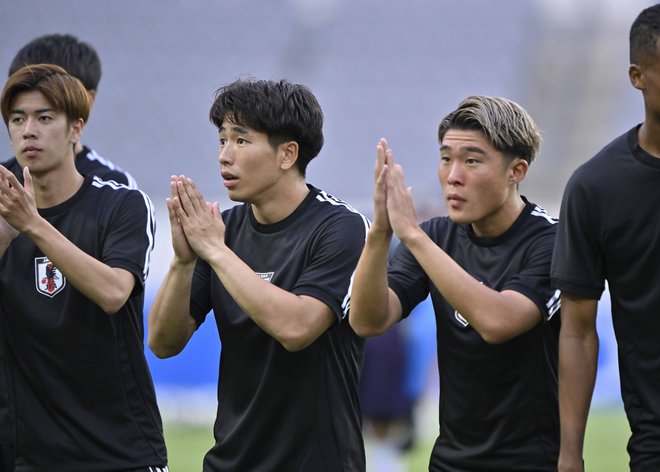【試合アルバム】川崎フロンターレFW山田新の代表デビュー48枚の試合写真！ 韓国・龍仁で日本代表ユニフォームを着用したプレー写真「日本代表ー香港代表」の画像043