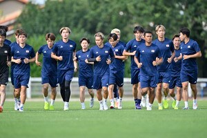パリ五輪・U23サッカー日本代表がリヨン市内でさらに本気モードの最終調整！ スペイン代表との試合を前に”距離のカーテン”で臨戦態勢の画像