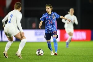 ｢女子サッカーの方にもベルナルドシウバいんのかよ｣マンチェスター・シティの なでしこジャパン・長谷川唯の活躍を示す「ヒートマップ」に称賛の声続々！勝本人も反応したレディング戦のプレー範囲の画像