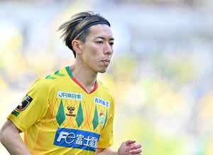 【2025年J2「第33節」水戸ホーリーホックvsジェフユナイテッド千葉「徹底分析」】劇的な結末――後半AT、千葉の猛攻を結実させた左利きMFの力みのない右足シュート【戸塚啓のJ2のミカタ】(1)の画像